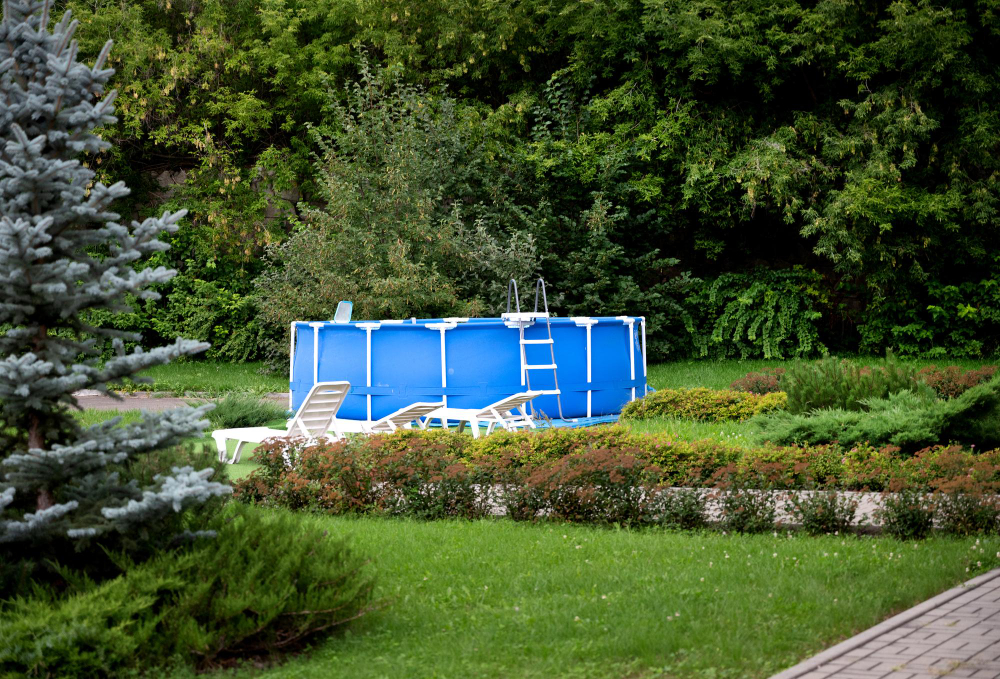  idées esthétiques d'un Aménagement paysager autour d'une piscine hors sol